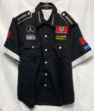 미사용 Mercedes Benz West 레이싱 자켓 XL