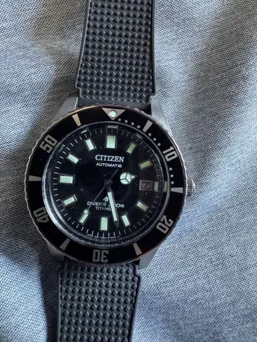 CITIZEN 오토매틱 다이버 워치 200m 방수 NB6021-17E