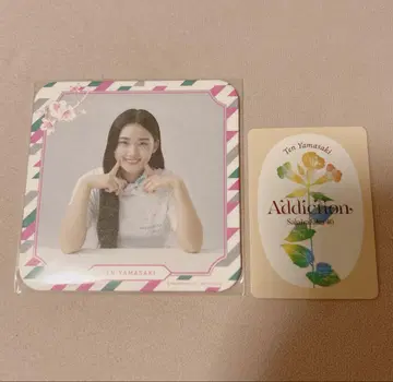 사쿠라자카46 야마자키 텐 사쿠라자카 카페 코스터 스티커