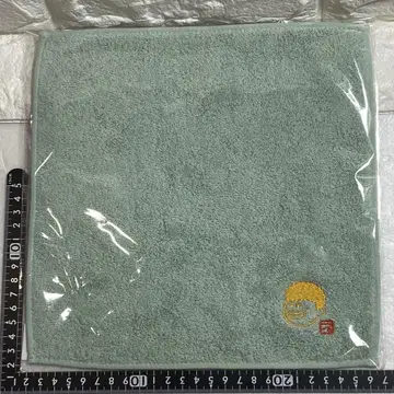 재능 있음 전시회 하마 짱 핸드 타월 (그린)