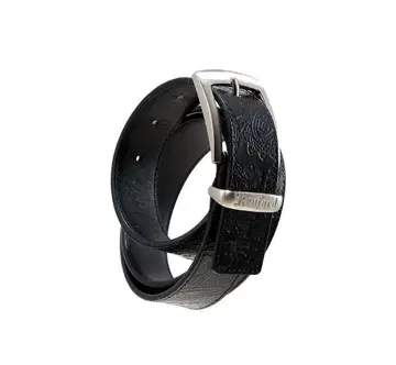 KENFORD EMBOSSED LEATHER BELT PAISLEY