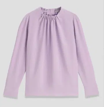 띠어리 럭스 Marvine Gali Blouse 라벤더 42
