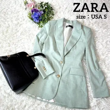 [새상품급] ZARA 골드 버튼 테일러드 자켓 봄 색상