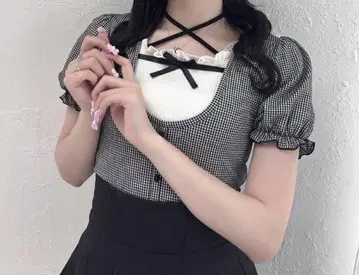 evelyn 넥 리본 TP