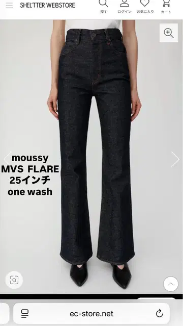 moussy MVS FLARE 24 마우지
