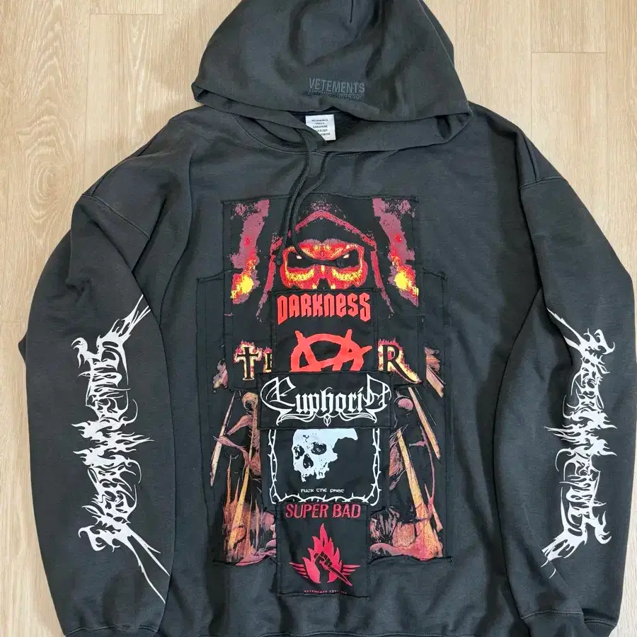 VETEMENTS 베트멍 Vetements Diablo Hoodie #배트멍,#베트멍후드 on