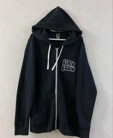 BLACK BRAIN 지퍼 후드티 M 블랙브레인 후드티