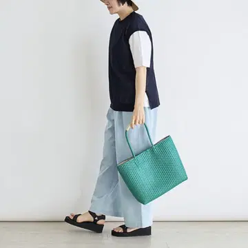테이프 바스켓백 M CARRY_PRICE 쿠리하라 하루미/