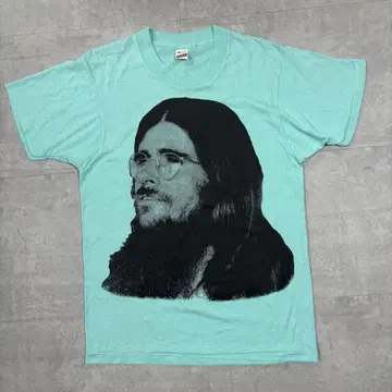 레어 80년대 EAST WEST SCREEN STARS 사진 tee M