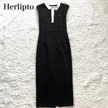 새상품급 herlipto French Sleeve Polo Dress