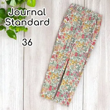 Journal Standard 꽃무늬 레깅스 팬츠 코튼 36