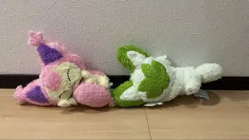 포켓몬스터 모후굿 편안한 타임 봉제 인형 냐오하 에네코