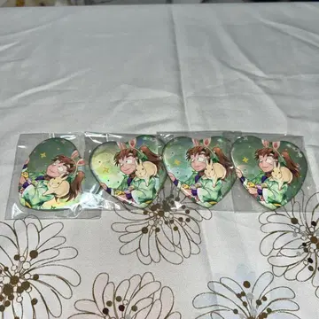 닌타마 젠포우지 이사쿠 캔뱃지 세트