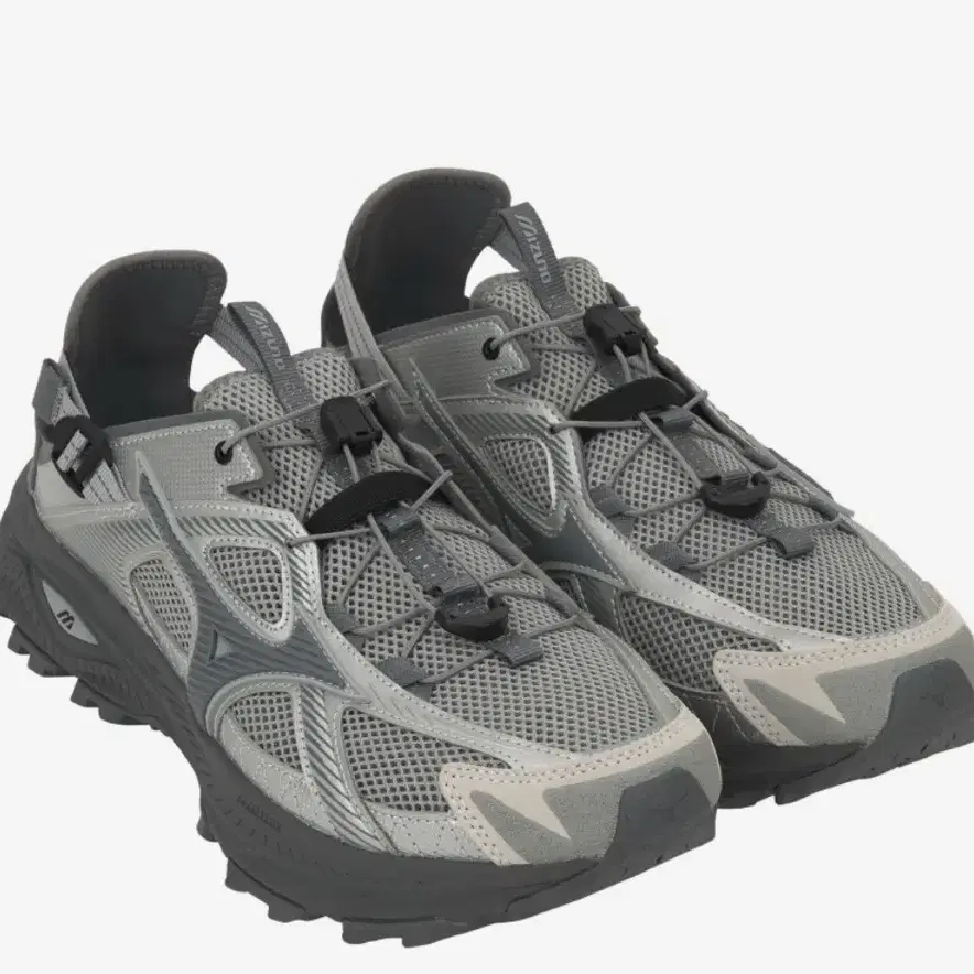 MIZUNO | 미즈노 Mizuno Racer Trail SE Silver Gray on Bunjang