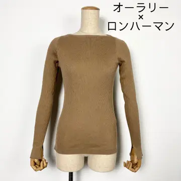 오라리 론 헤르만 별주 기iza 보트 티셔츠 브라운 리브