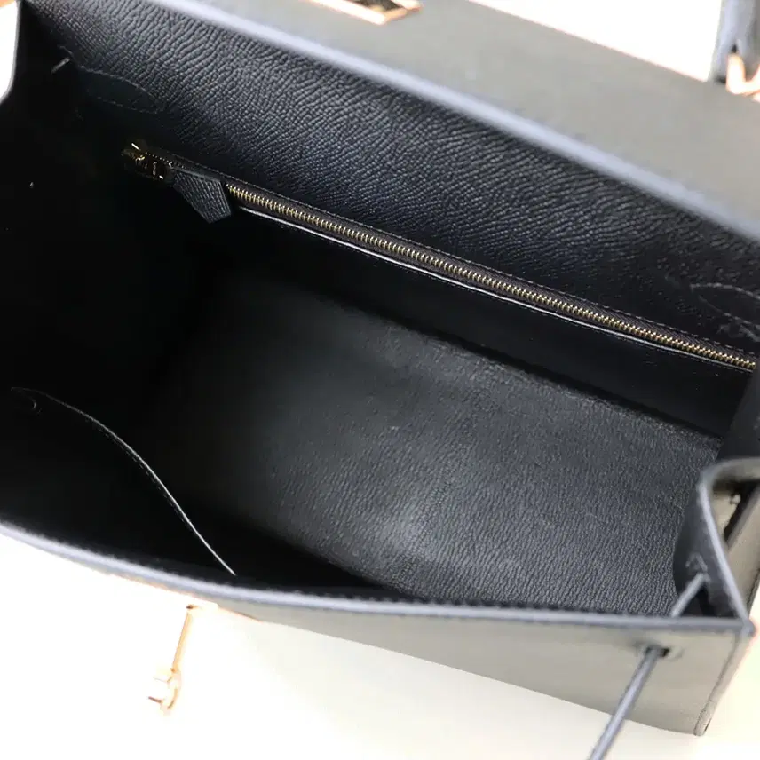 에르메스 셀리에 켈리 28 블랙 샴페인골드 3399 사진 6