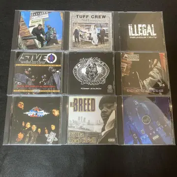 HIPHOP, 언더그라운드, 미들, G-RAP CD 40장 세트