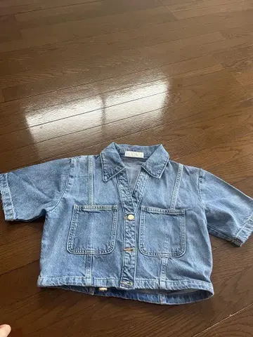 ZARA 데님 숏 자켓