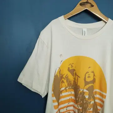 USA 구제 의류 ABBA 아바 Vojage 오버 사이즈 티셔츠 미국제