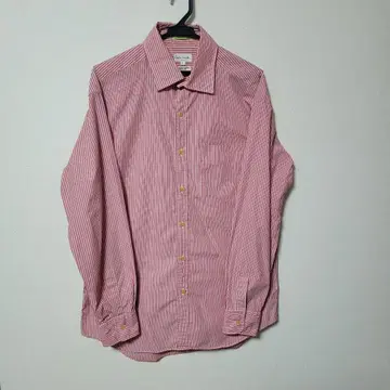 Paul Smith 폴스미스 긴팔 셔츠 스트라이프 패턴 빨간색