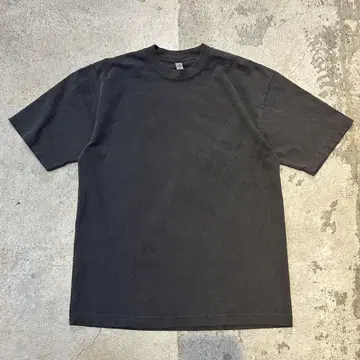 새상품 로스앤젤레스 어패럴 6.5oz 티셔츠 빈티지 블랙 M