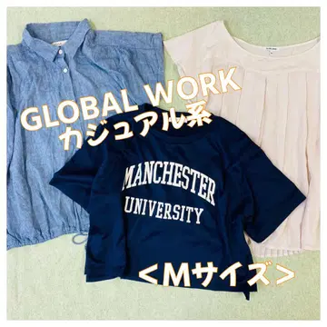 M156 GLOBAL WORK 캐주얼 M 사이즈 3세트