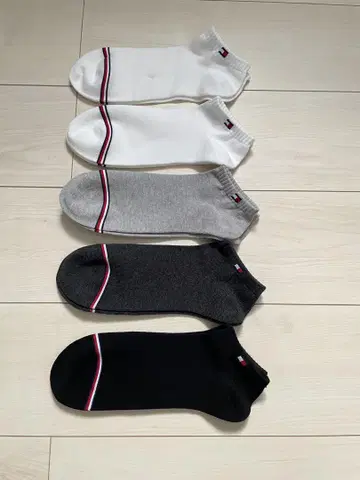TOMMY HILFIGER 삭스 5족 세트 25-27cm