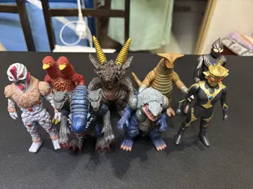 울트라 괴수 500 시리즈 생산 종료 소프트 비닐 세트