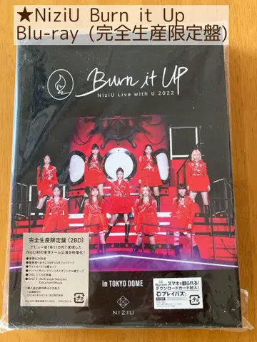 NiziU Burn it Up Blu-ray (완전 생산 한정판)