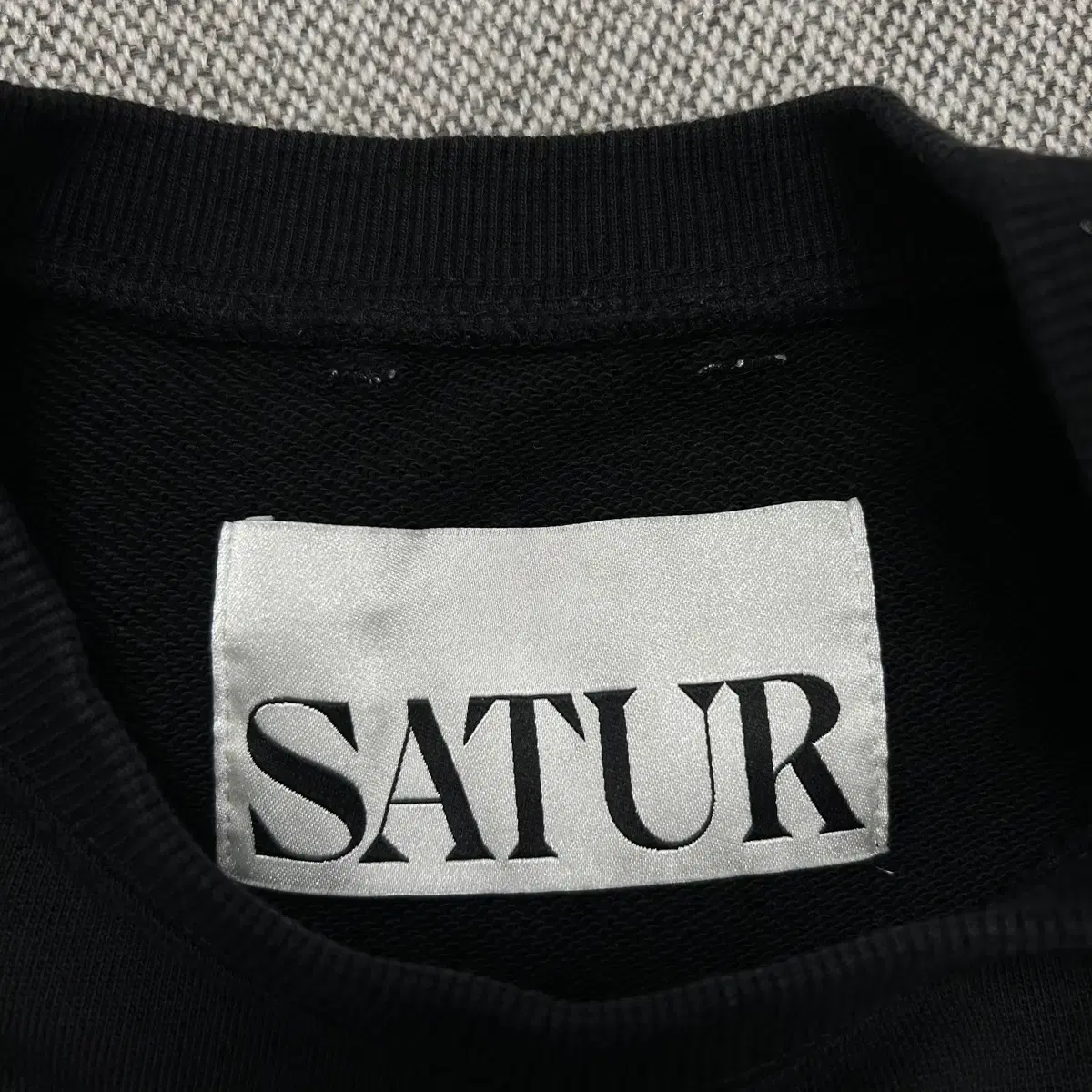 ★ SATUR ★CLASSIC LOGO BASIC SWEATSHIRTS ☆SATUR☆Classic Logo Basic Sweatshirts (SATUR/スウェット