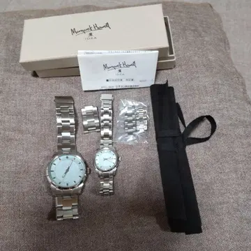 Margaret Howell 페어 워치 실버 시티즌