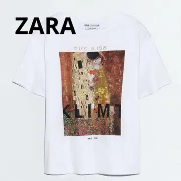 ZARA 자라 클림트 T셔츠 키스