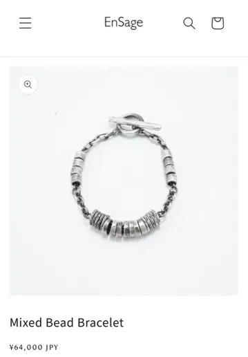 [ EnSage ] Mixed Bead Bracelet