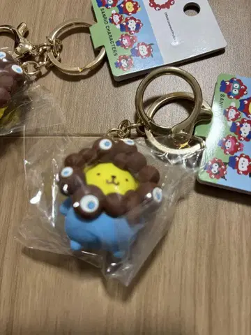 산리오 먝먝 코스프레 키링 폼폼푸딩 b