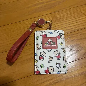 산리오 모두의 타아보 낚시릴 달린 패스 케이스