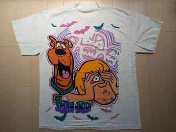 스쿠비 두 Scooby-Doo 티셔츠 백 프린트