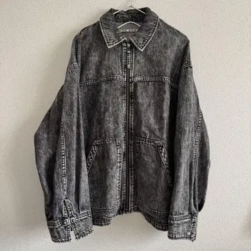 niko and - NKJ 집업 블루종 데님 자켓 블랙