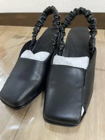 fitfit 블랙 샌들 외반모지