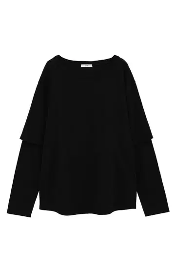 CLANE TEE LAYERED LONGSLEEVE TOPS