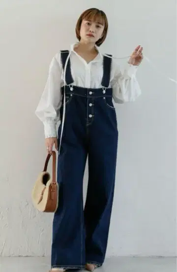 katrin tokyo 데님 멜빵바지