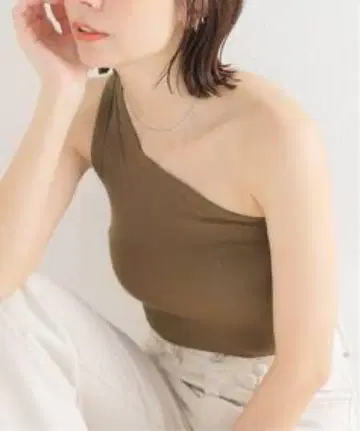 AGOLDE 원숄더 탱크탑