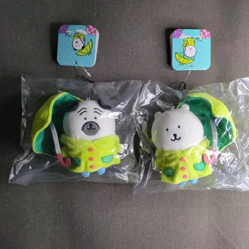 나가노 캐릭터즈 비 오네 마스코트 곰 & 퍼그 2종 세트