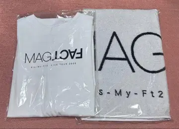 Kis-My-Ft2 MAGFACT 타월 티셔츠