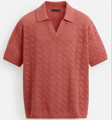 ZARA 시스루 썸머 니트 피케 셔츠