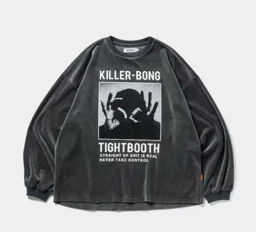 KILLER-BONG TIGHTBOOTH 롱 슬리브 T셔츠