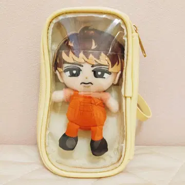 무카이 코지 스노치루 봉제인형 투명 케이스 포함