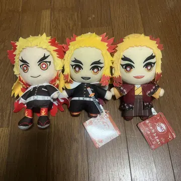 귀멸의 칼날 렌고쿠 쿄쥬로 chibi 봉제인형 토모누이