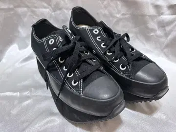 ALL STAR 블랙 통굽 스니커즈 23.5cm
