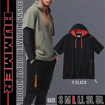 HUMMER 38559 11. 블랙 L 에어피트 후디