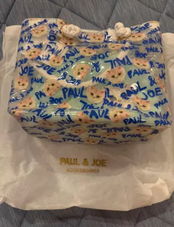 PAUL & JOE 액세서리 고양이 패턴 핸드백